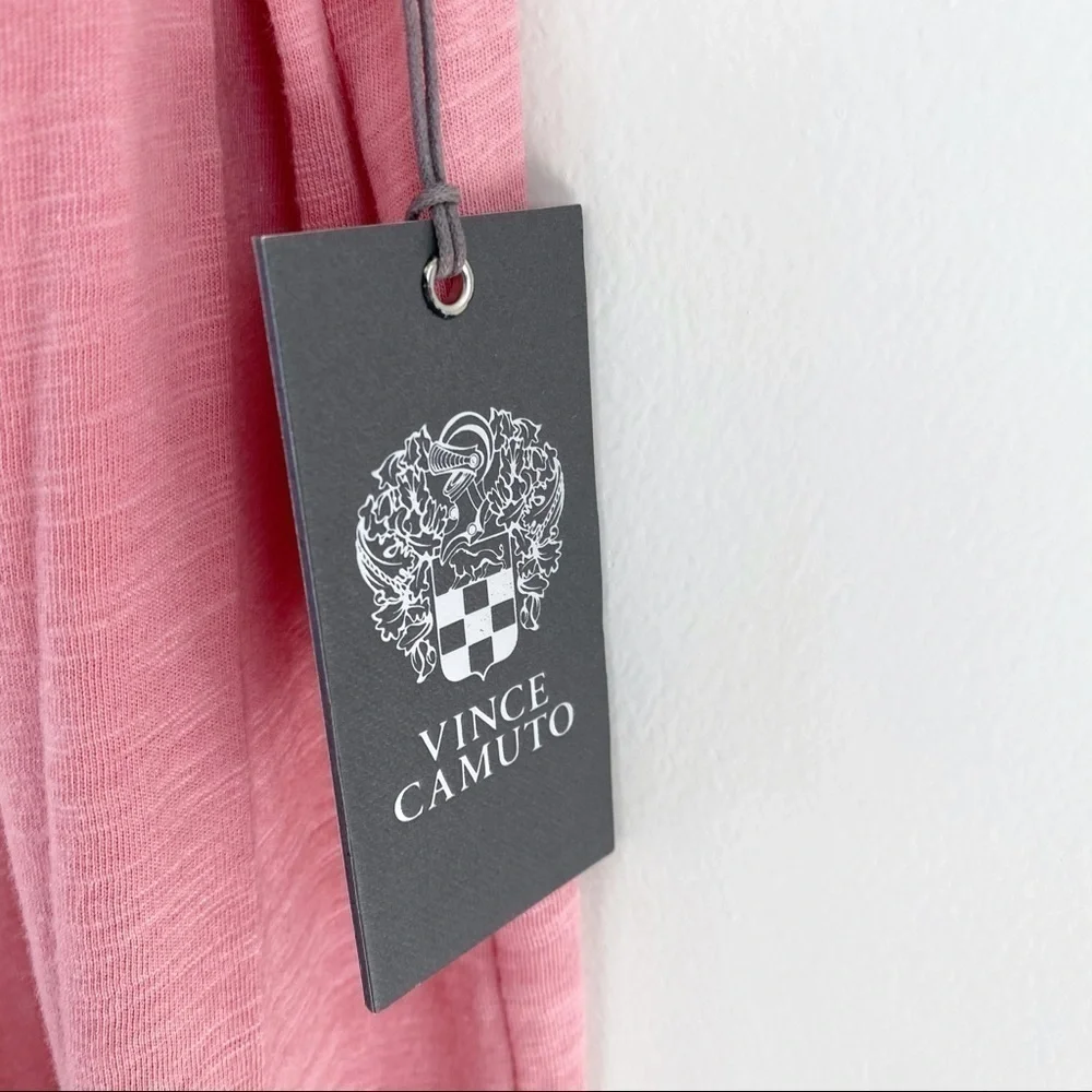 Vince Camuto Pink Embroidered Tank Top - Picture 7 of 8